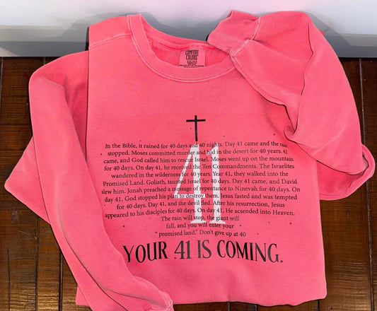 YOUR 41 IS COMING YOUTH
